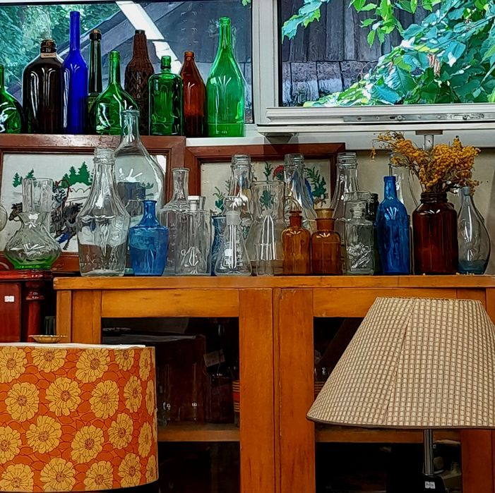 Посуда из стекла.