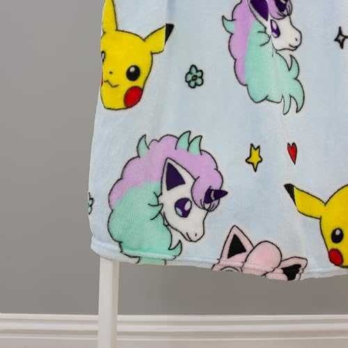 Ново Официално Sherpa Одеяло Покемон 100x150см Поларено меко топло Pokémon Pikachu