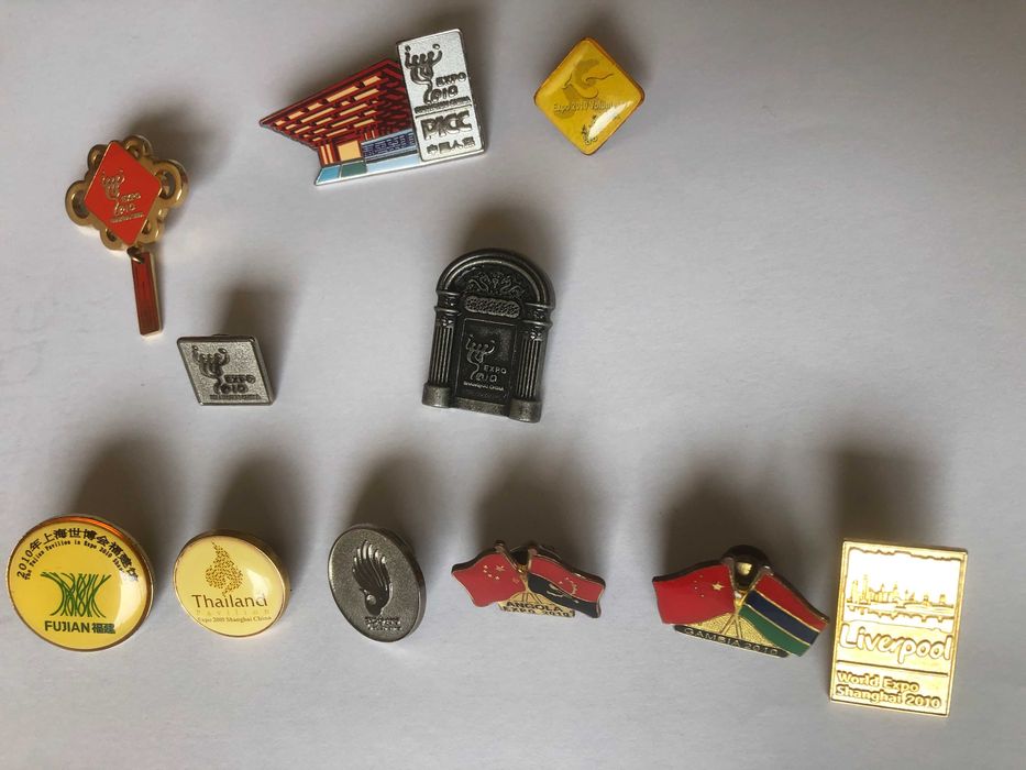 Уникална колекция изключително редки значки Expo 2010 Shanghai China