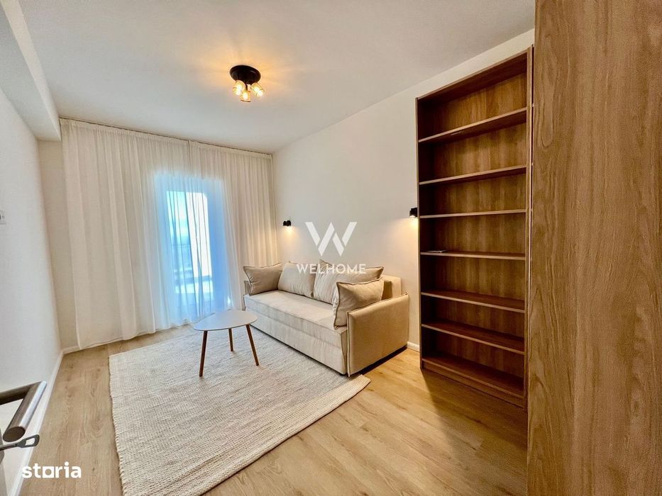 Penthouse 5 camere, 3 băi, mobilat complet, orientare SUD - întabulat