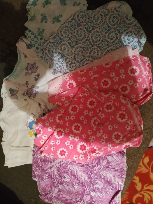 Детские распошонки от 0 до 12 месяцев