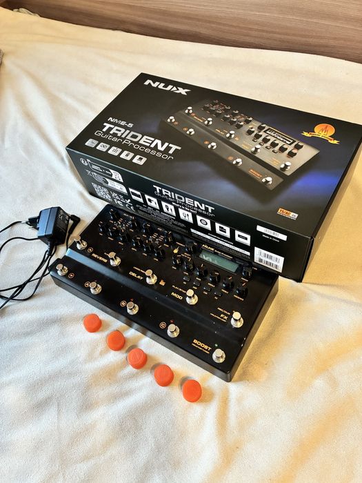 Nux Trident гитарный процессор (для электрогитары и баса)