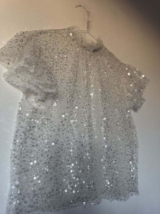 Блестяща блуза ZARA