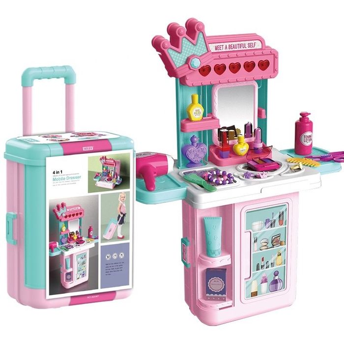 Доставка! Детский игровой набор чемодан-трюмо