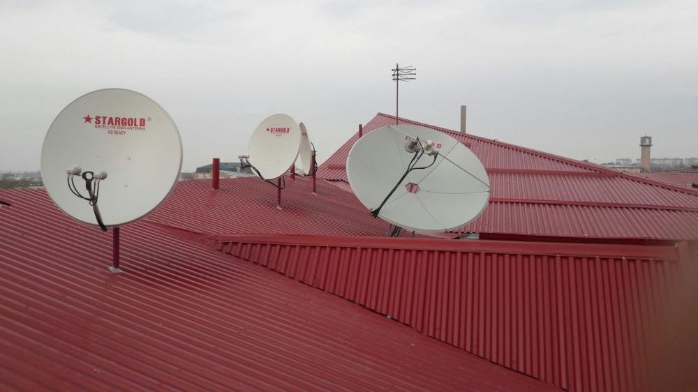 Установка Эфирное антенн и YouTube IPTV