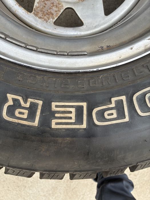 Jante +cauciucuri Discoverer Radial Lt  33 12.5 R15Jeep,Toyota,Patrol