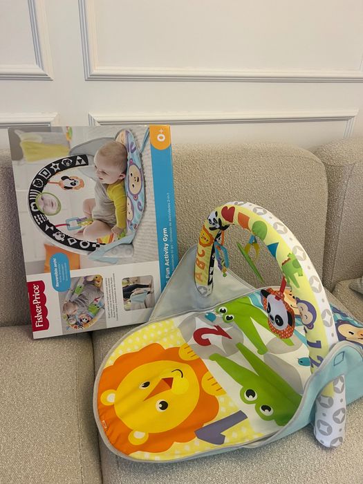 saltea activitati bebelusi Fisher Price