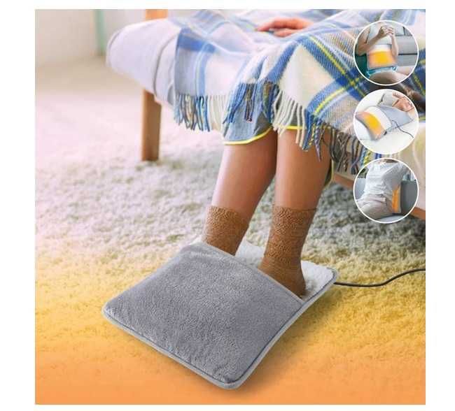 Нагряваща възглавница за крака, калъф за крака с подгрев, USB