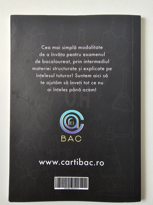 Bacul pe înțelesul tau - carte chimie organica