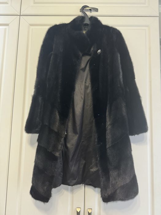 Шуба натуральная норка