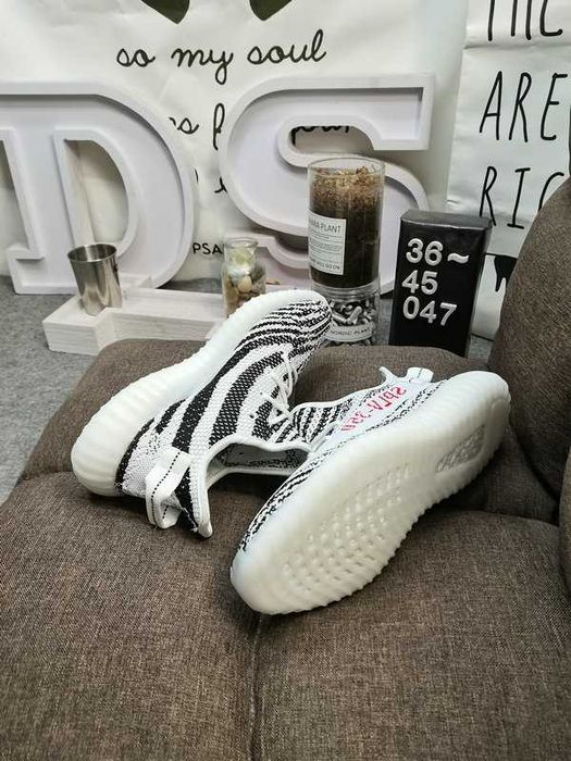 Adidas Yeezy Boost 350 Zebra Мъжки Дамски Маратонки 36-47