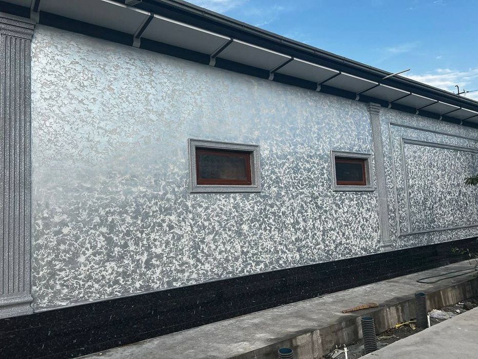 Travertin va atachinto fasad ishlari , 55 mingdan 120 mingacha.