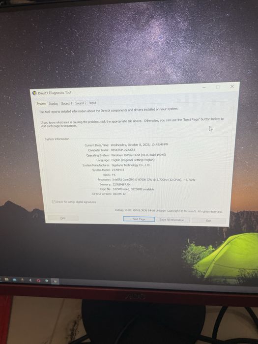 Gaming pc calculator intel core i7-8700ku 12cpu