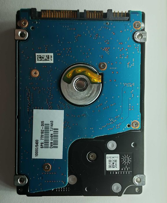 Hard Disk Laptop Toshiba MQ01ABD100, 1TB, 5400 rpm, 8MB, SATA 3
