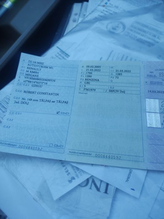 Renault Megane, pret 1300 euro