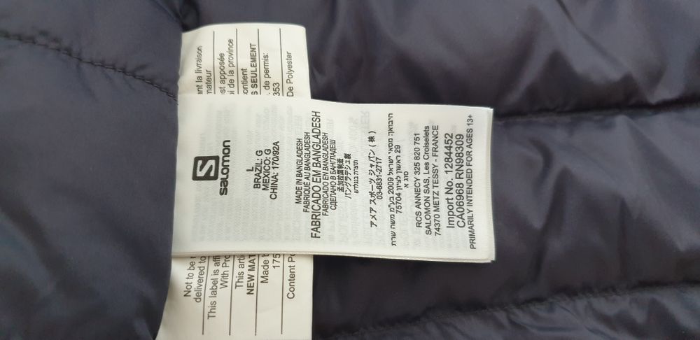 Salomon Sight Storm Hoodie / M / L НОВО! ОРИГИНАЛ! Дамско Зимно Яке !