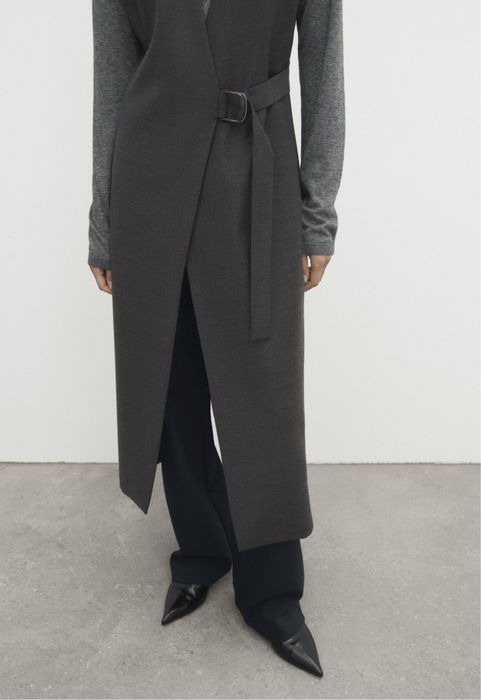 Vesta Massimo Dutti, cu lana