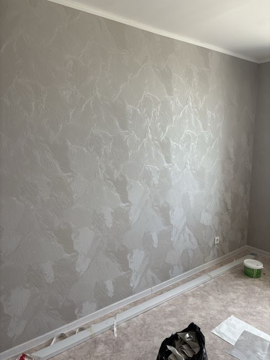 Качественная поклейка обоев