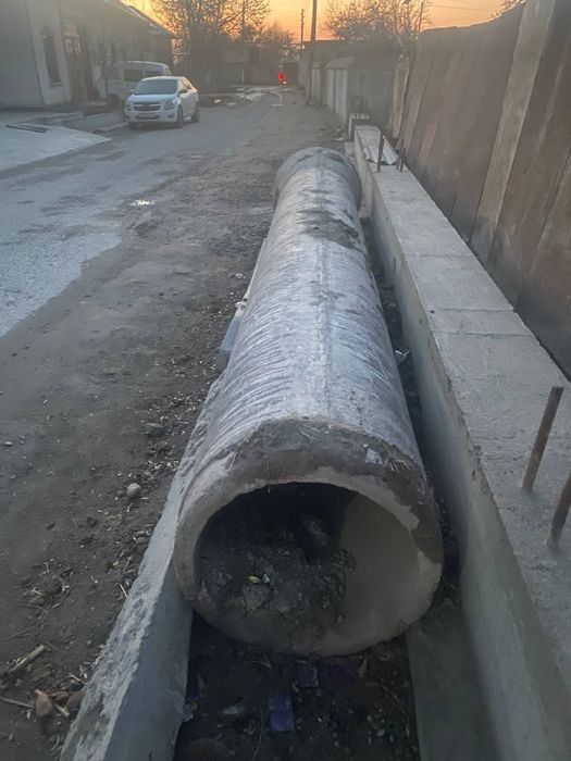 Suv òtkazuvchi quvur “бетонная труба” размер 5.5 metr  диаметр 60см