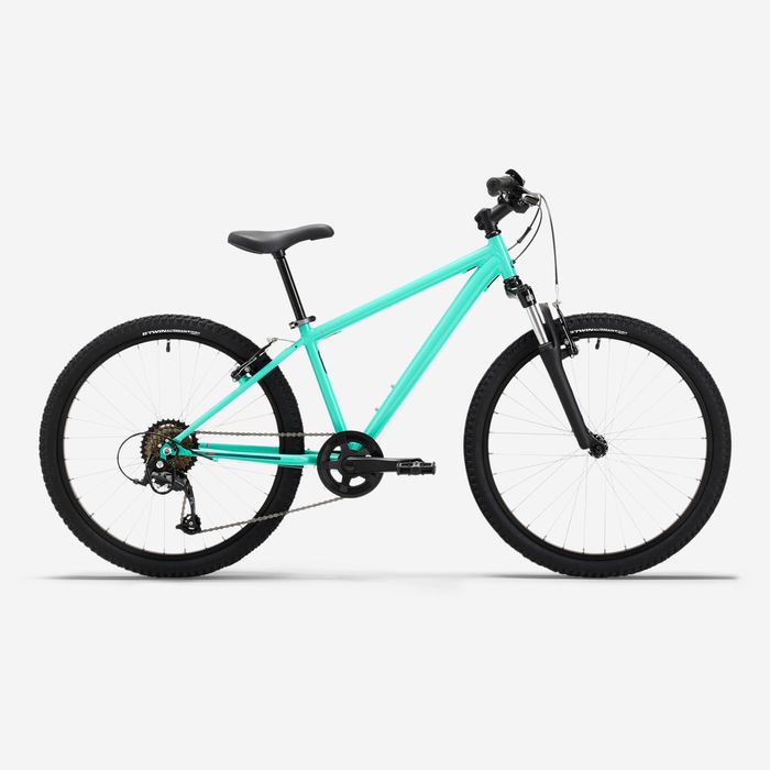 Mtb 24" expl 500 Verde 9-12 ani Copii - produs resigilat Decathlon