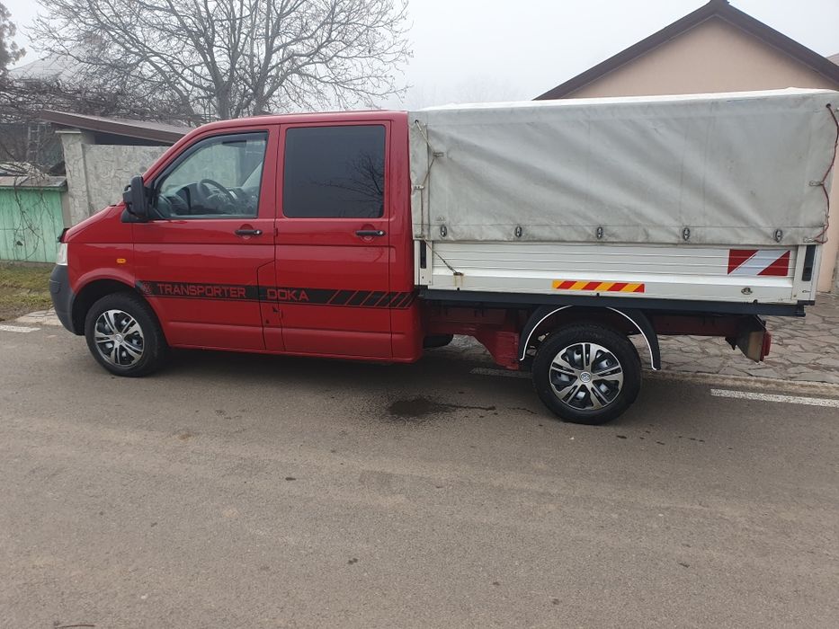 De vânzare VW T5 Doka 1.9TDI,2008,Aer condiționat,Recent adus Germania