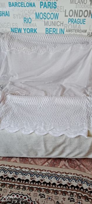 Продам тюль б/у хорошо