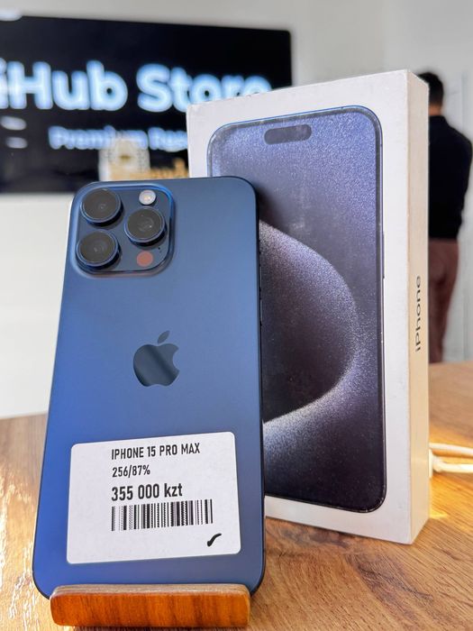 iPhone 15 Pro Max•256GB/87%Blue Айфон 15 Про Макс•256гб/87%синий