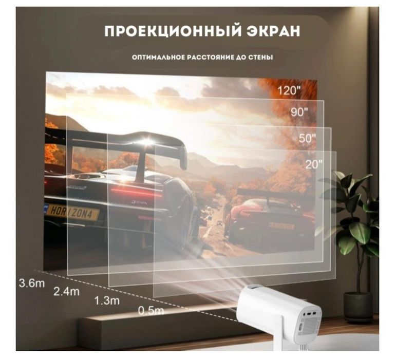 Проектор Daulesh HY320 с джостиком