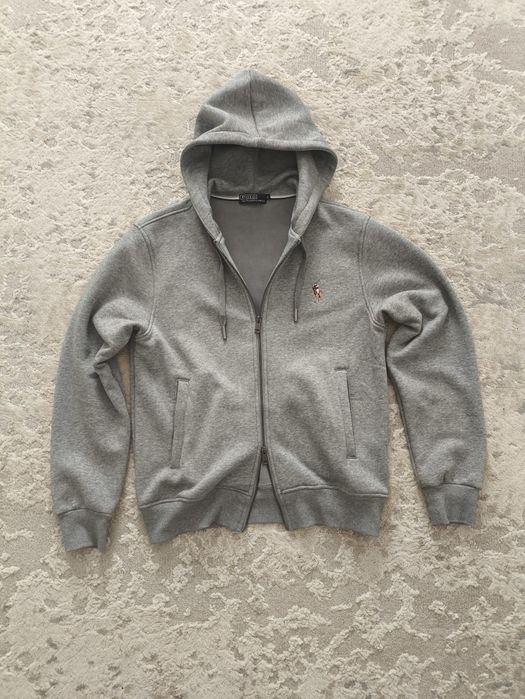 Зип-худи Polo Ralph Lauren серый