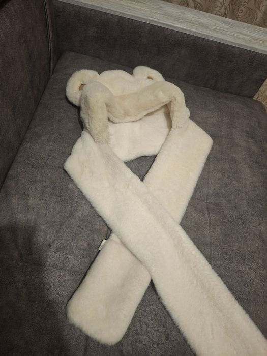 шапка-шарф с варежками