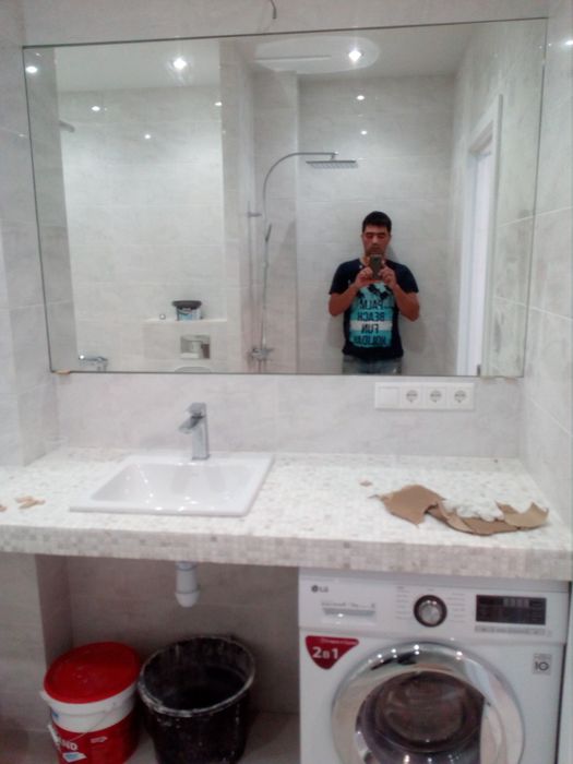 Кафель ишларини киламиз