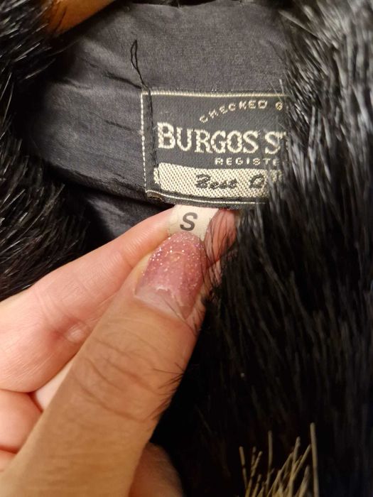 Haina blana naturala dama Nutrie