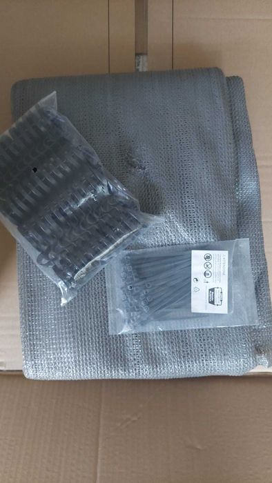 Мрежа за засенчване 1,0 x 10 м 80 %-ос покритие, с щипки за закрепване