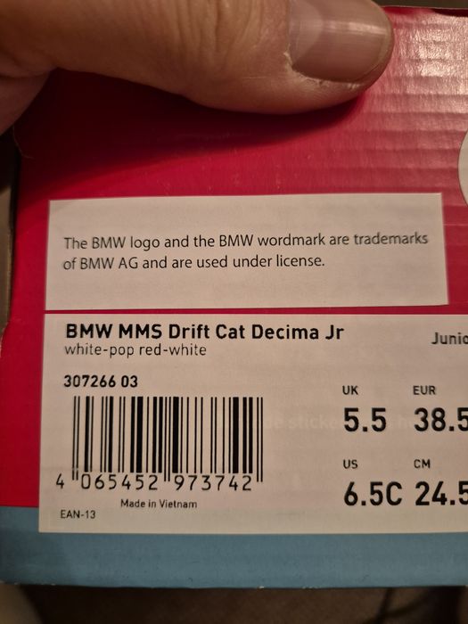 Puma BMW Mercedes Adidasi