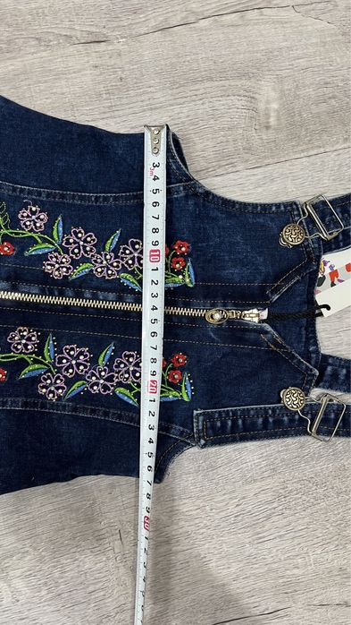 Новый джинсовый сарафан на 3 года