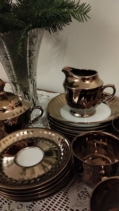 Сервиз за кафе - фин костен порцелан