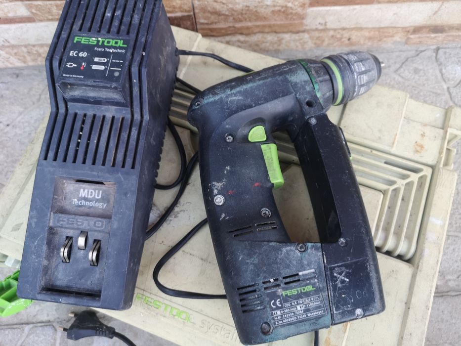 Винтоверт Festool ccd 9,6 2батерии