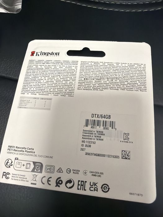 Memorie Externa USB-A 3.2 Kingston DT Exodia, 64Gb DTX/64GB stick usb sigilat