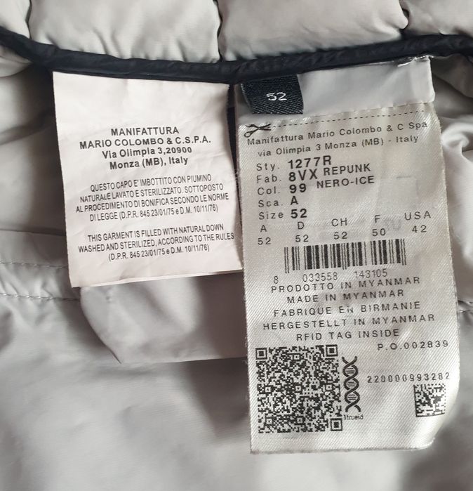 Geacă de puf COLMAR, de bărbați, marimea L