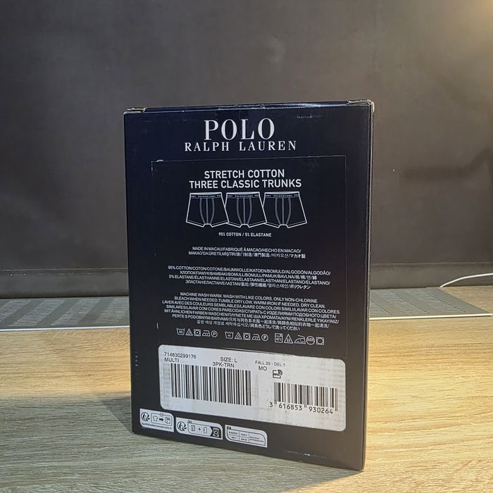 *Produs original* Set 3 Boxeri Polo Ralph Lauren