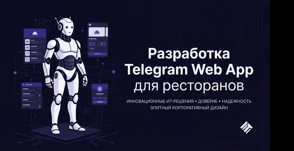 Разработка Telegram Ботов с Web App для ресторанов