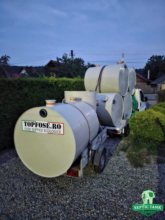 Fosa Septica 2000L Ecologica cu Livrare De La 49 Lei + Garantie 20 Ani