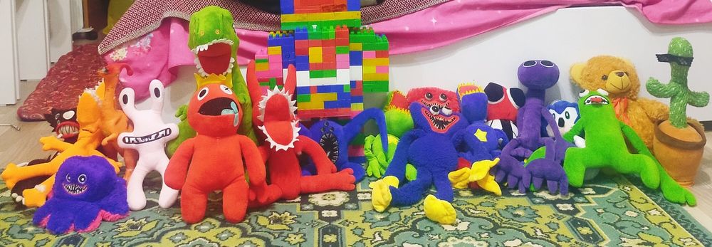 Мягкие игрушки  Радужные друзья