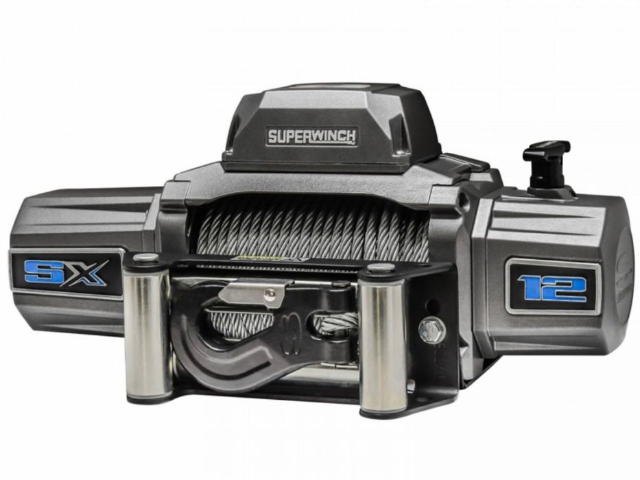 Troliu electric Superwinch SX12 cu cablu din otel 12000 lbs NOU
