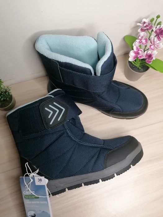 Топли зимни ботуши номер 38 за момче или момиче