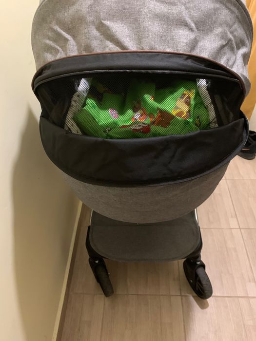 Комбинирана количка МОНИ 3в1 POLLY С ГАРАНЦИЯ