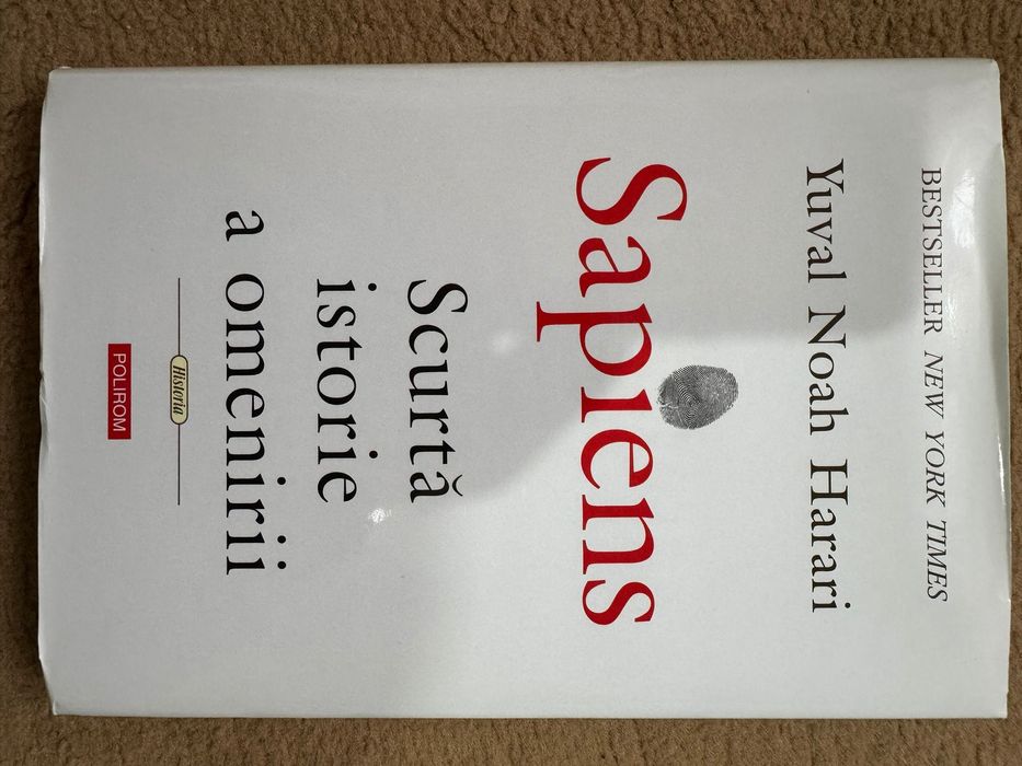 Sapiens. Scurta istorie a omenirii YUVAL NOAH HARARI