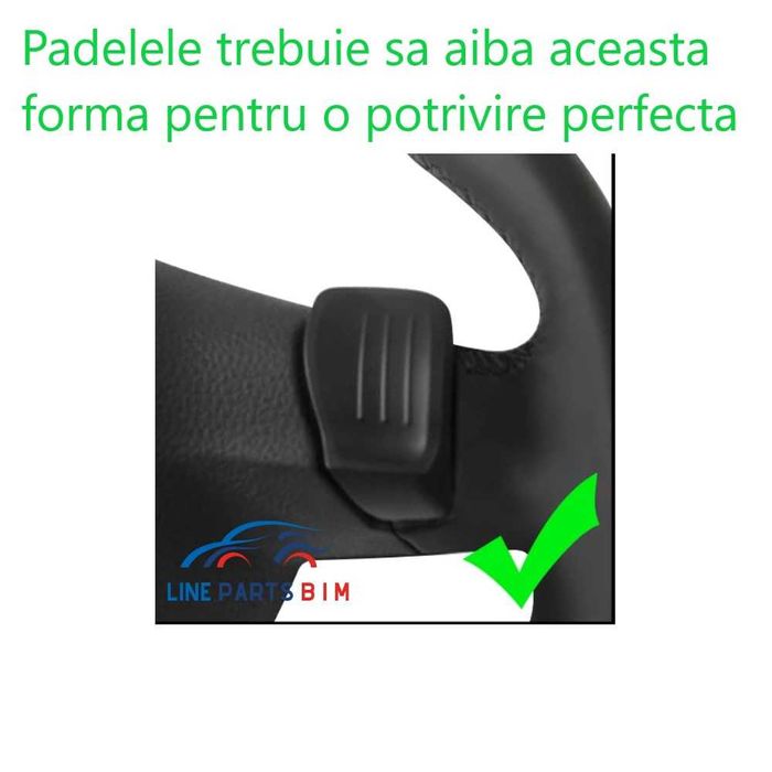 Extensii Padele Volan VW Golf 5 6 Jetta Passat Scirocco EOS Polo, Leon