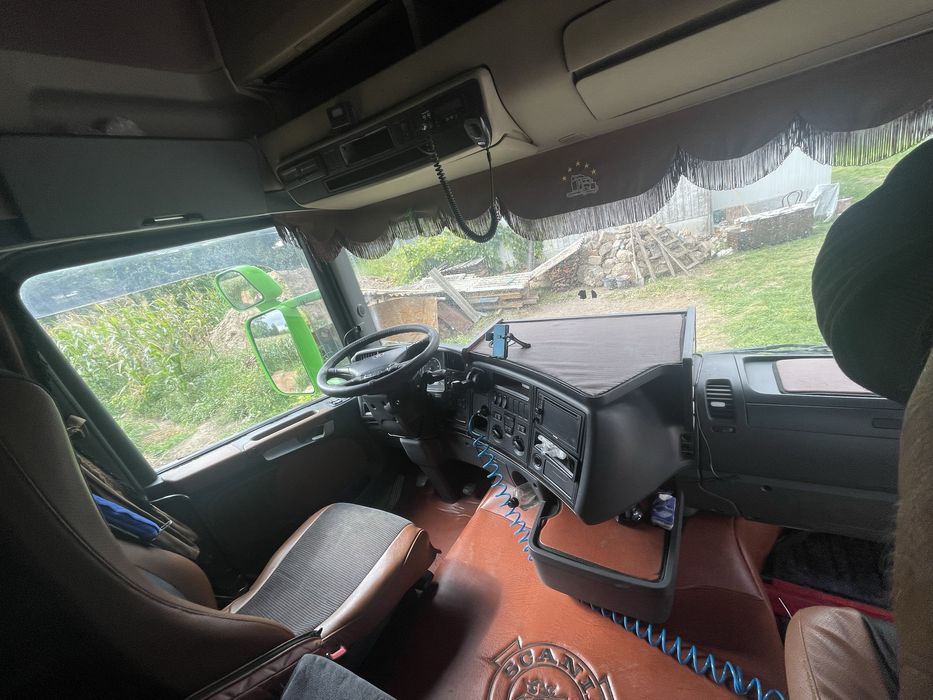 Scania r420 motorul gazeaza