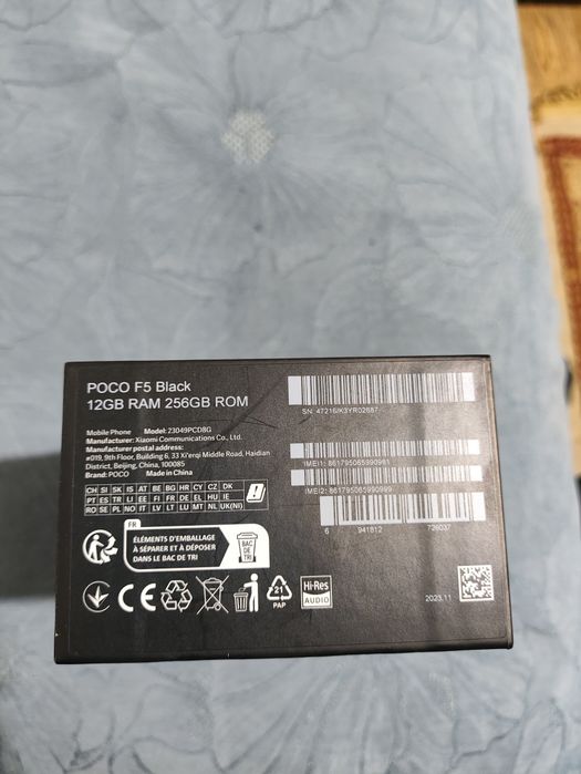 Poco f 5 озу 12+12 память 256